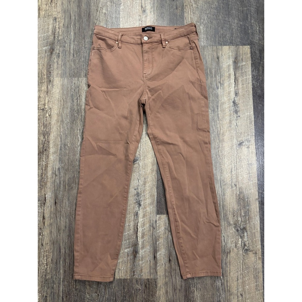 Buffalo David Bitton‎ Havana High Rise Ankle Skinny Pants Mauve Brown Size 8/29